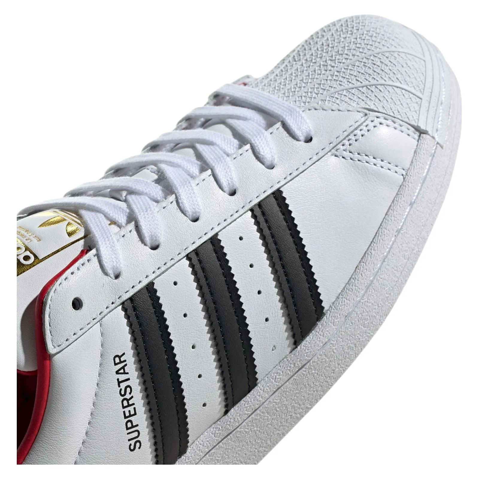 adidas Original Superstar Valentine's Day Shoe - White