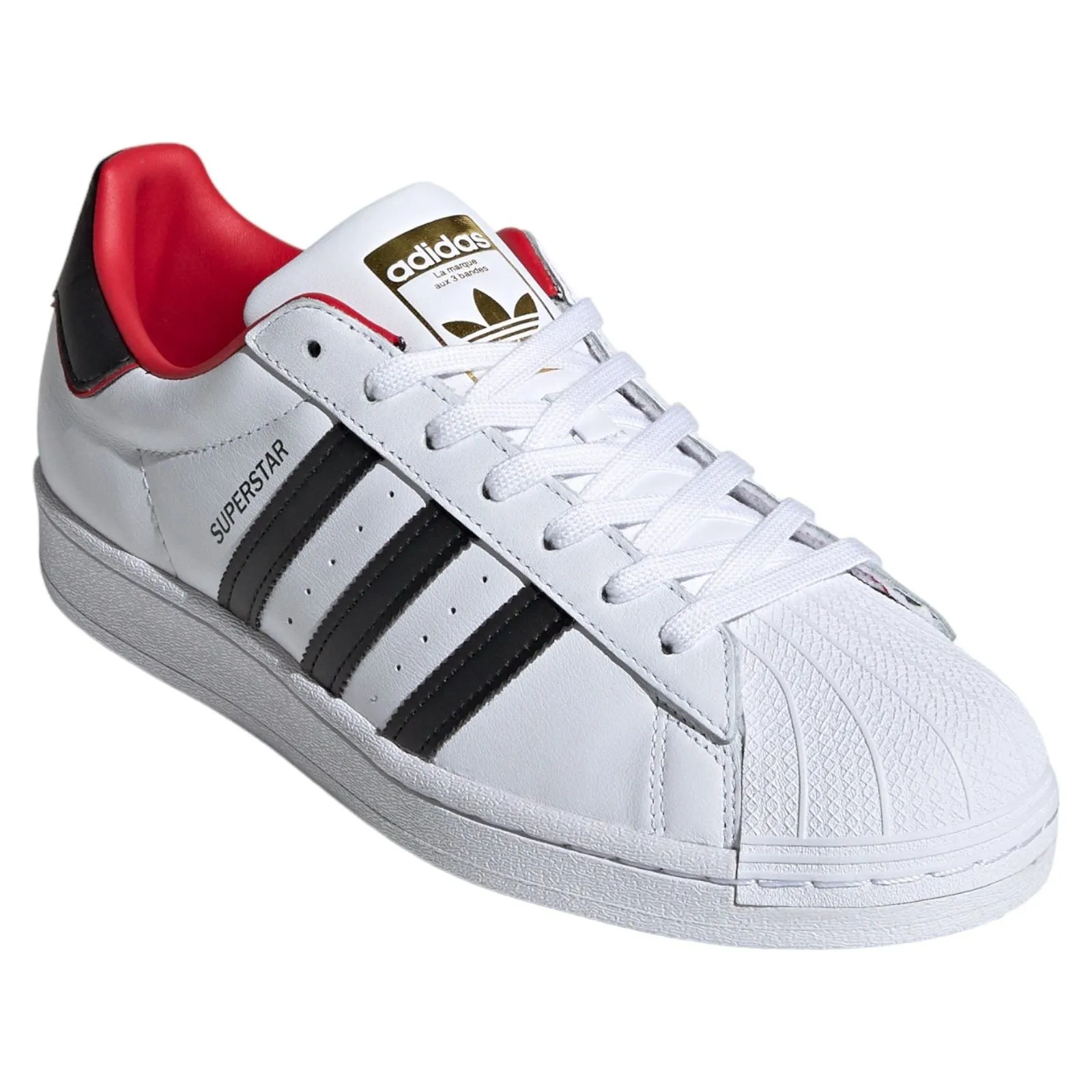 adidas Original Superstar Valentine's Day Shoe - White