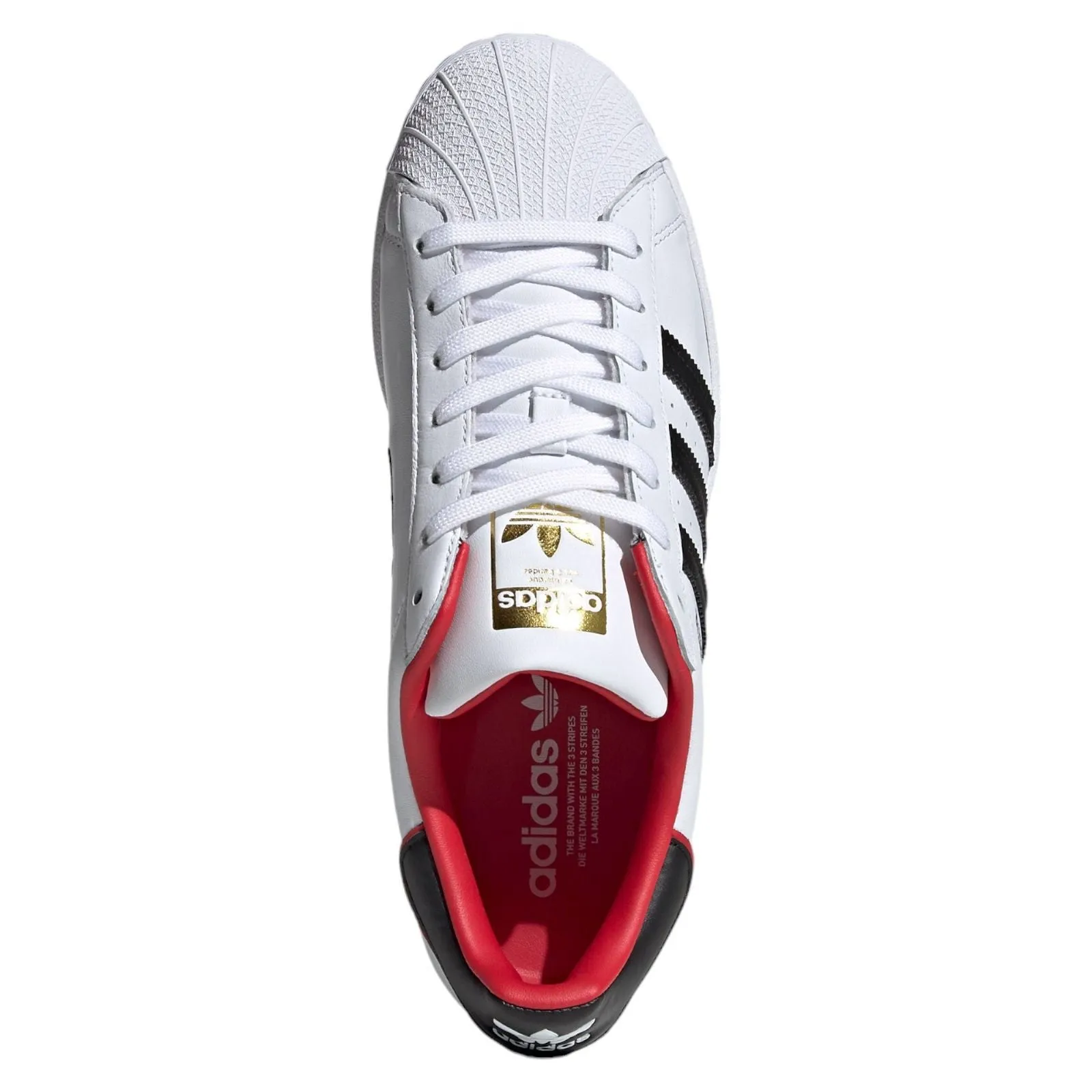adidas Original Superstar Valentine's Day Shoe - White