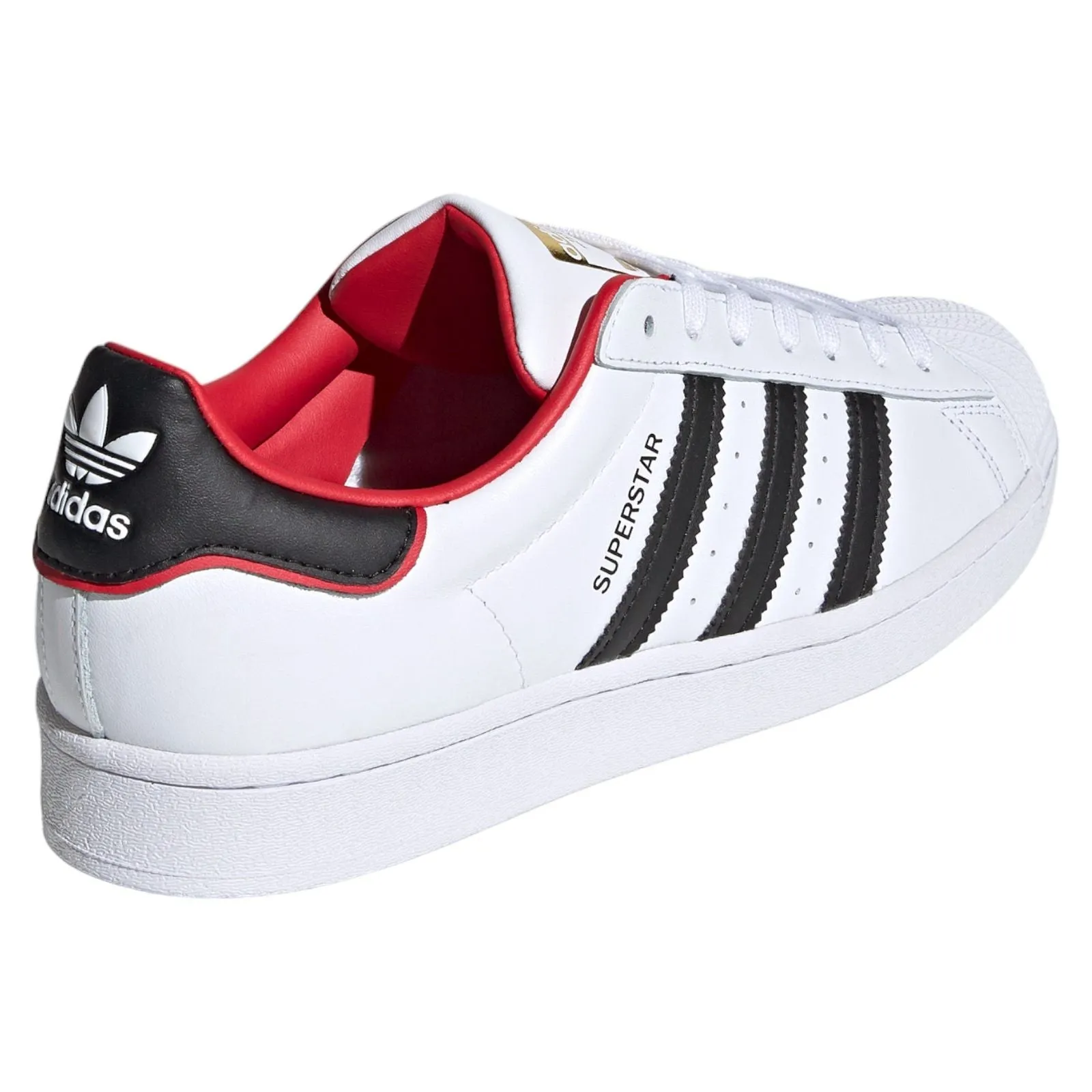adidas Original Superstar Valentine's Day Shoe - White