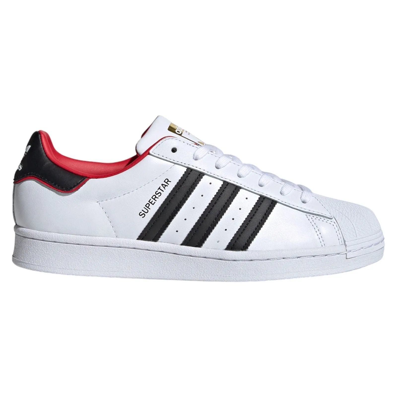 adidas Original Superstar Valentine's Day Shoe - White