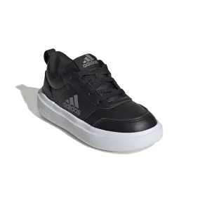 adidas Park St Sneaker, Black/Iron Metallic/White, 5 US Unisex Big Kid