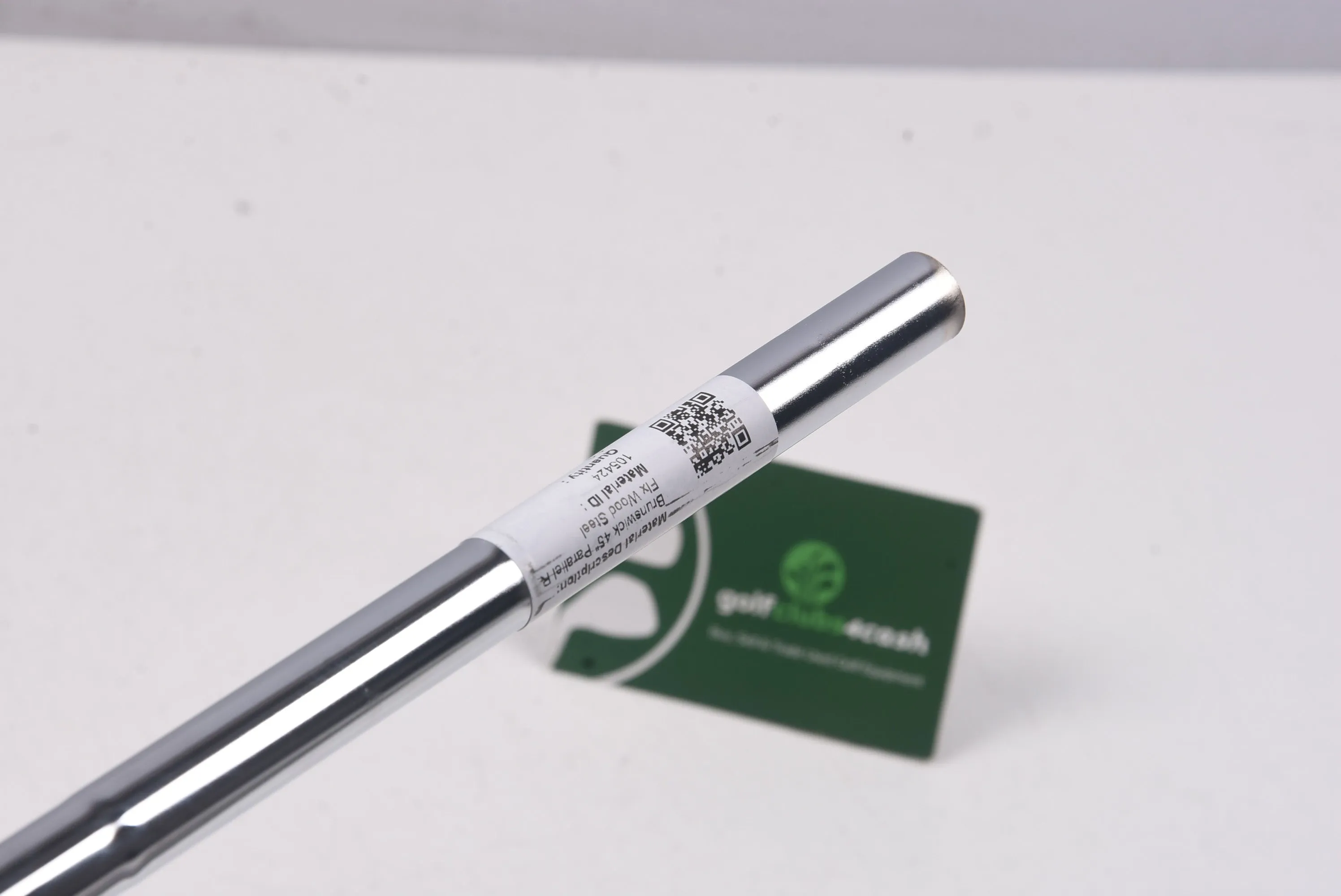 Brunswick Parallel Steel Wood Shaft / Regular Flex / 0.335" Tip / Uncut