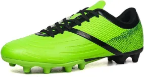 DHOVOR Big Boys Soccer Cleats Football Shoes for Kids Football Cleats Professional Athletic Training Soccer Shoes