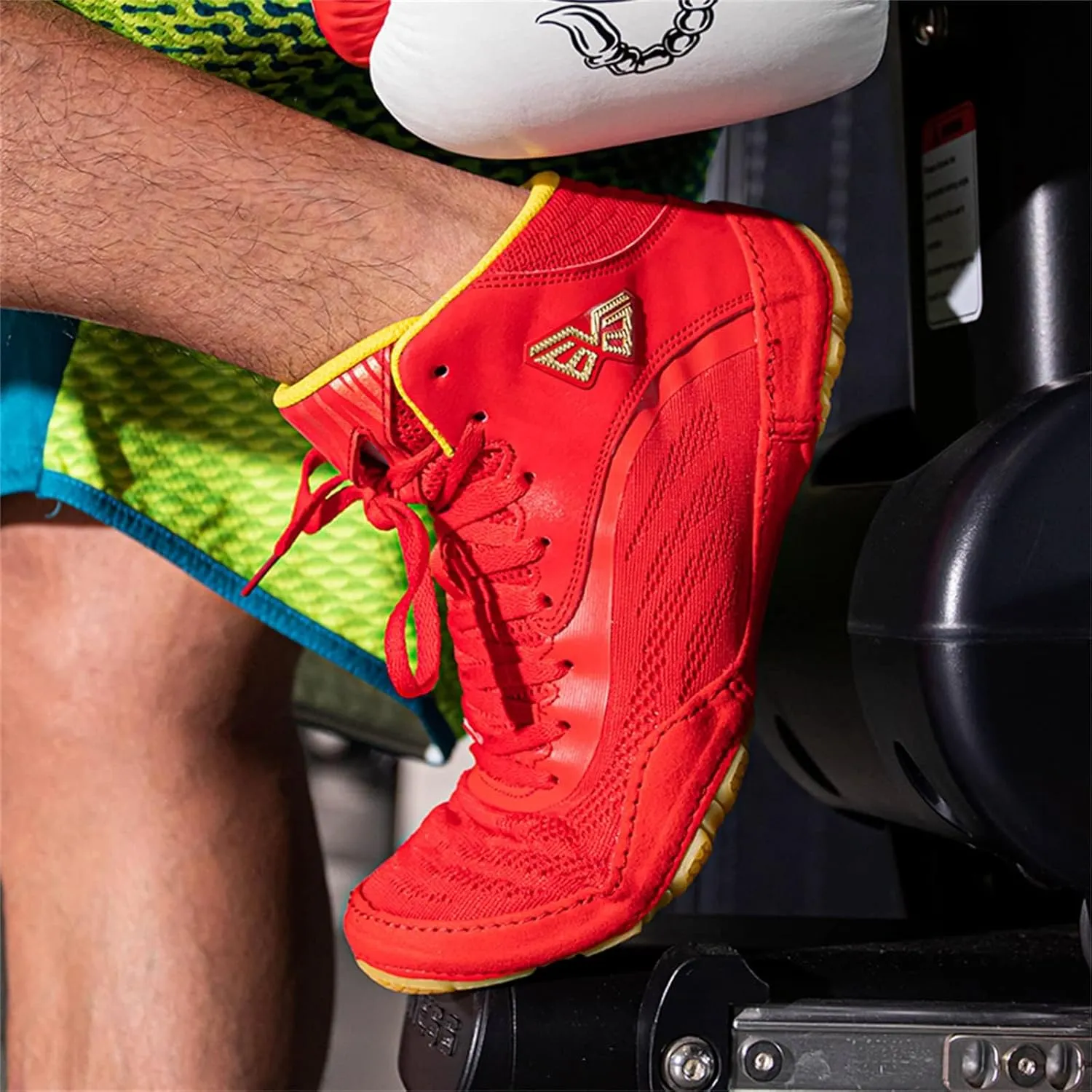 Mens Boxing Shoes Breathable Squat Sports Trainers Casual Wrestling Fitness Athletic Sneakers