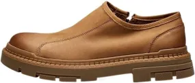 Mens Retro Comfortable Business Height Increasing Non-Slip Softsole Walking Oxford Shoes Lightweight Casual Flats Loafers for Daily Walking Business Shoes