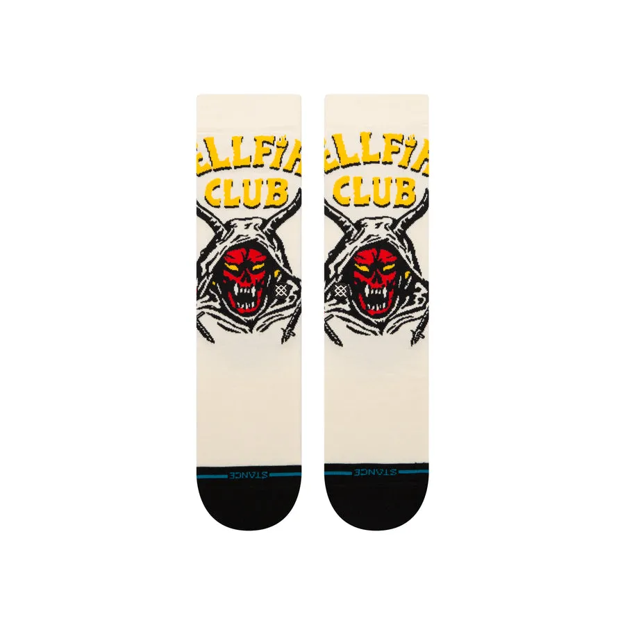 "Hellfire"  Stance x Stranger Things Cotton Crew Socks
