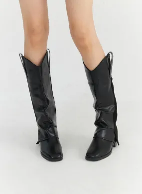 Stitched Long Boots CO330