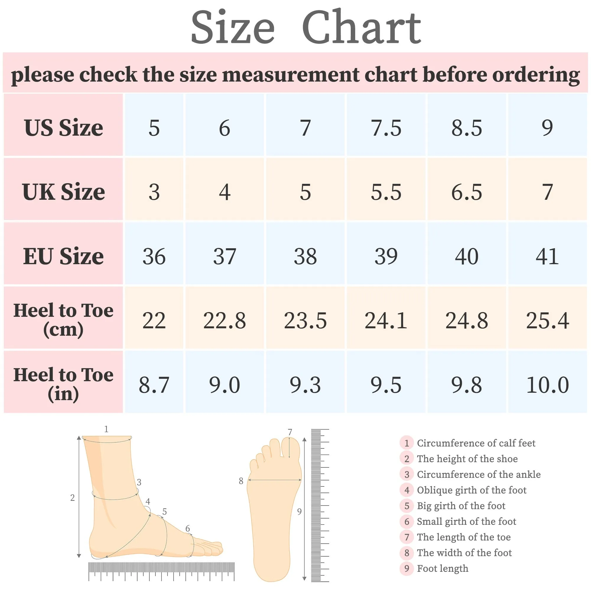 Women's Pointed Toe Kitten Heels Knee High Boots